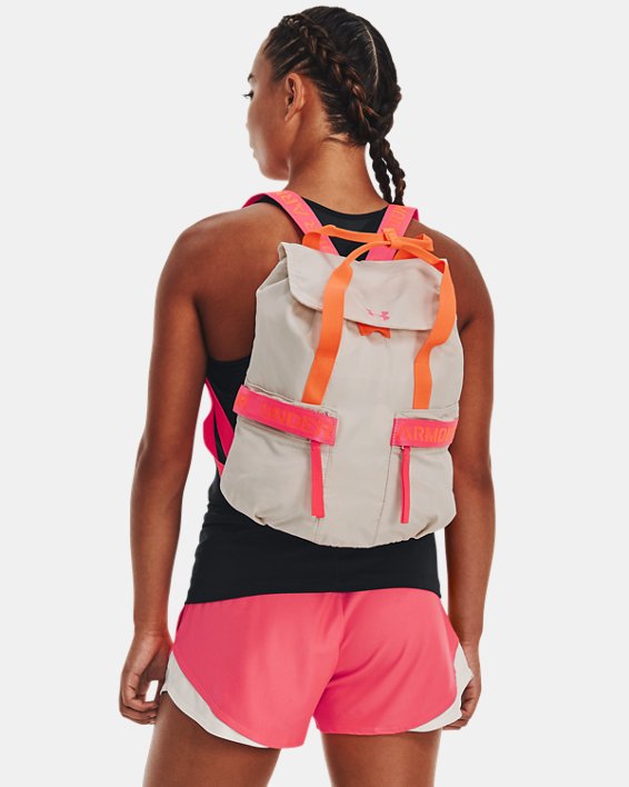 Women's UA Favorite Backpack, Gray, pdpMainDesktop image number 4